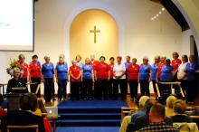 Lace City Chorus in their casual attire